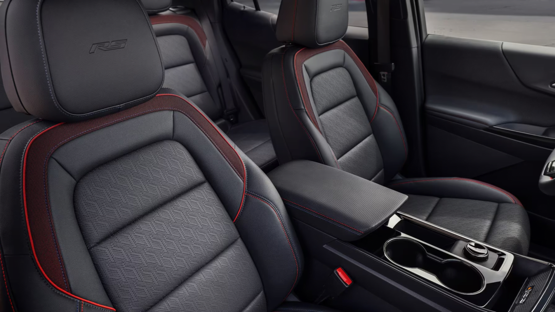 The interior and seating of the 2026 Chevrolet Equinox