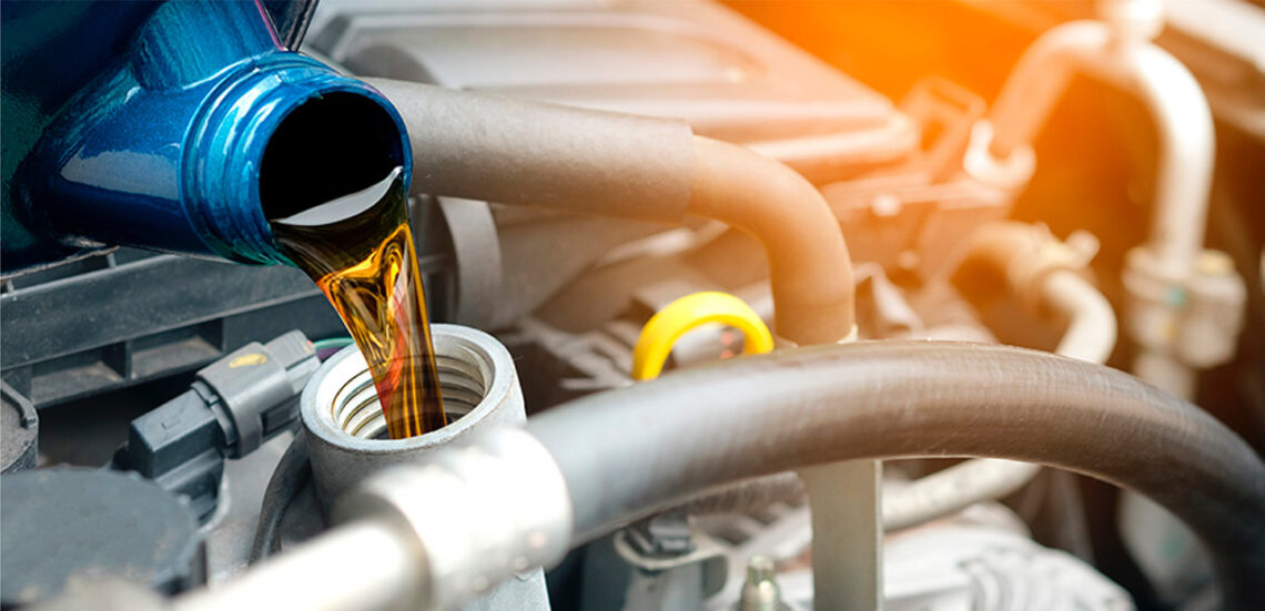 Performing a Chevy oil change
